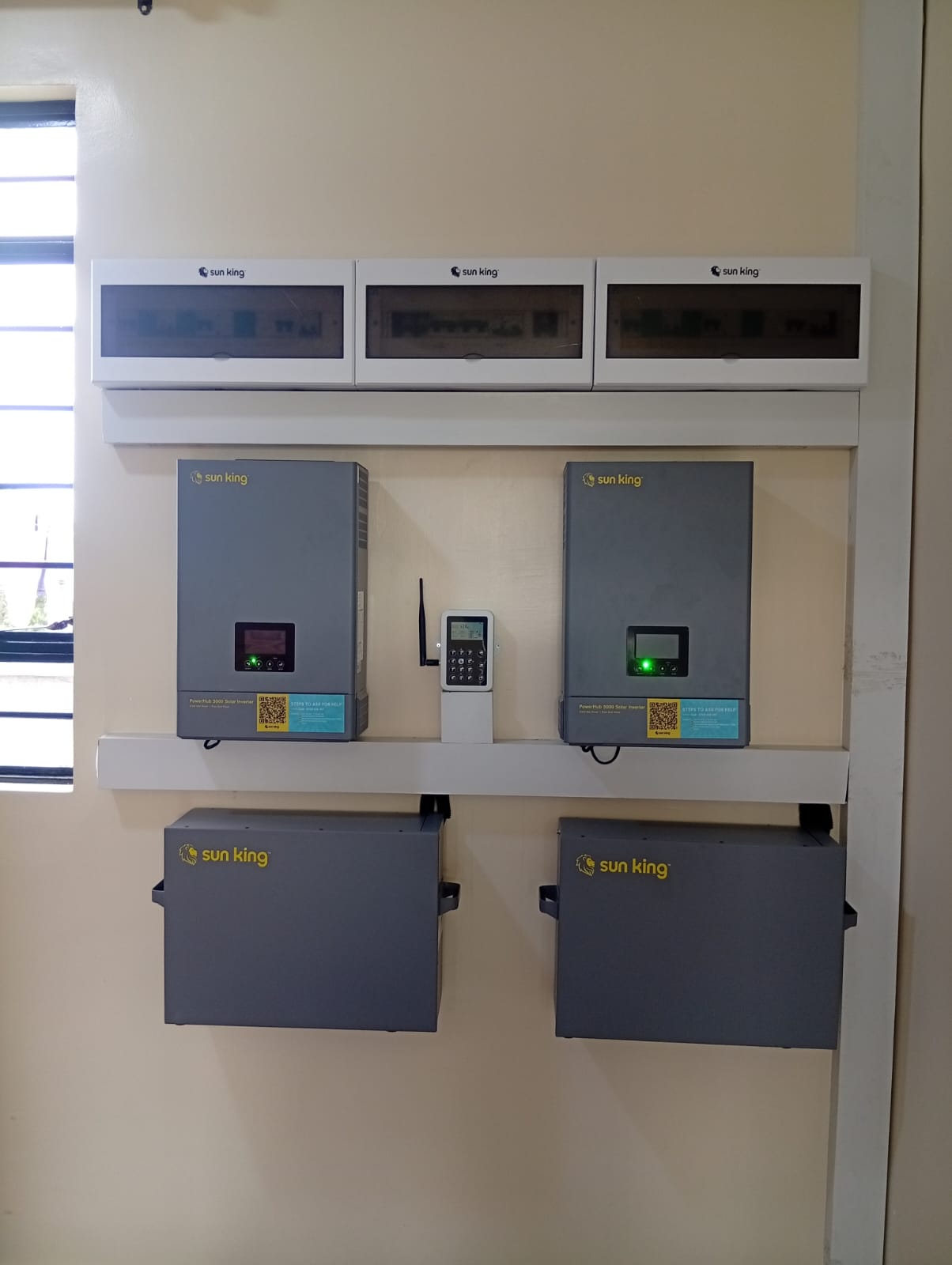 Solar panel installation in Kenya - SunPro project