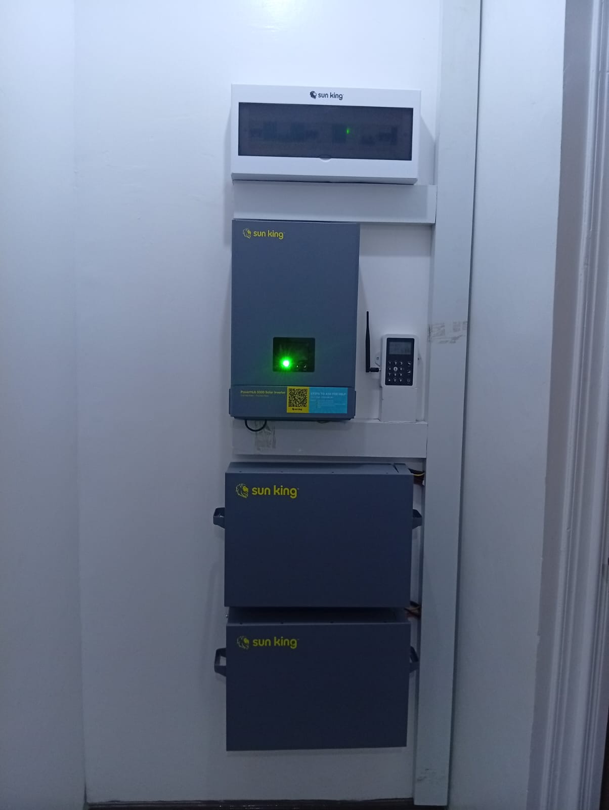 Solar panel installation in Kenya - SunPro project