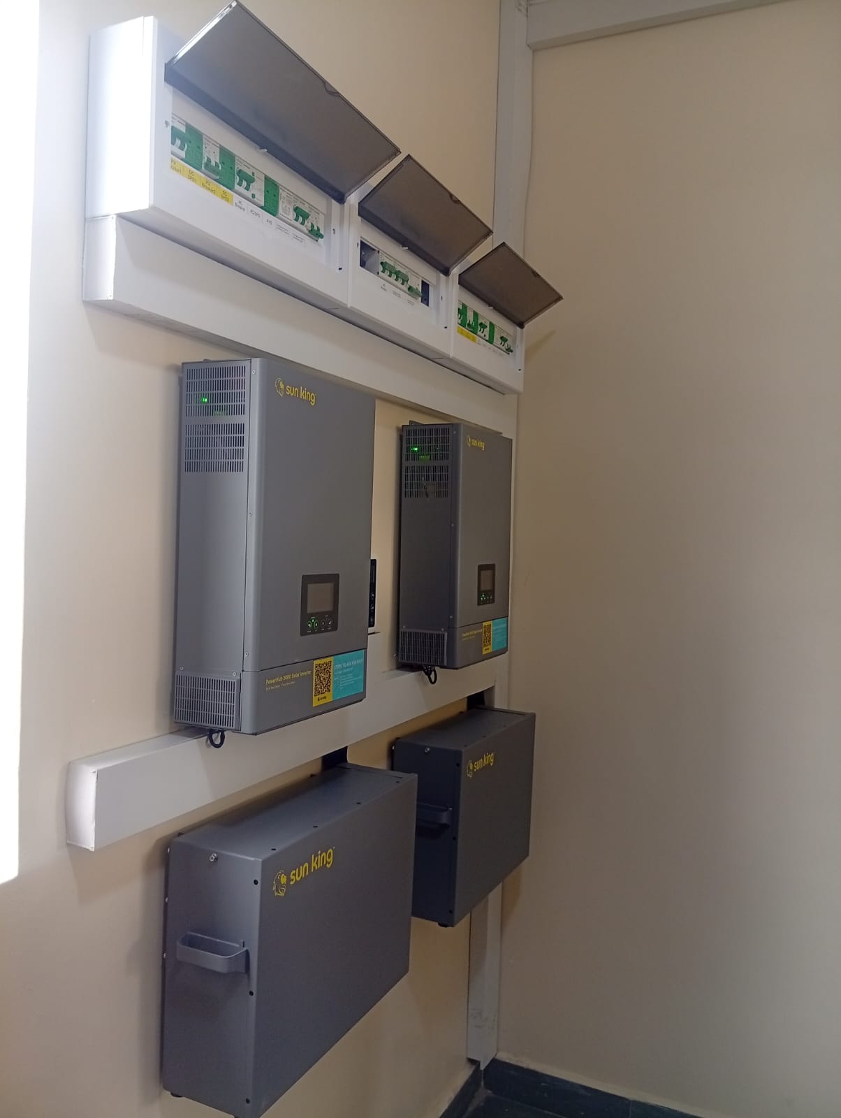 Solar panel installation in Kenya - SunPro project