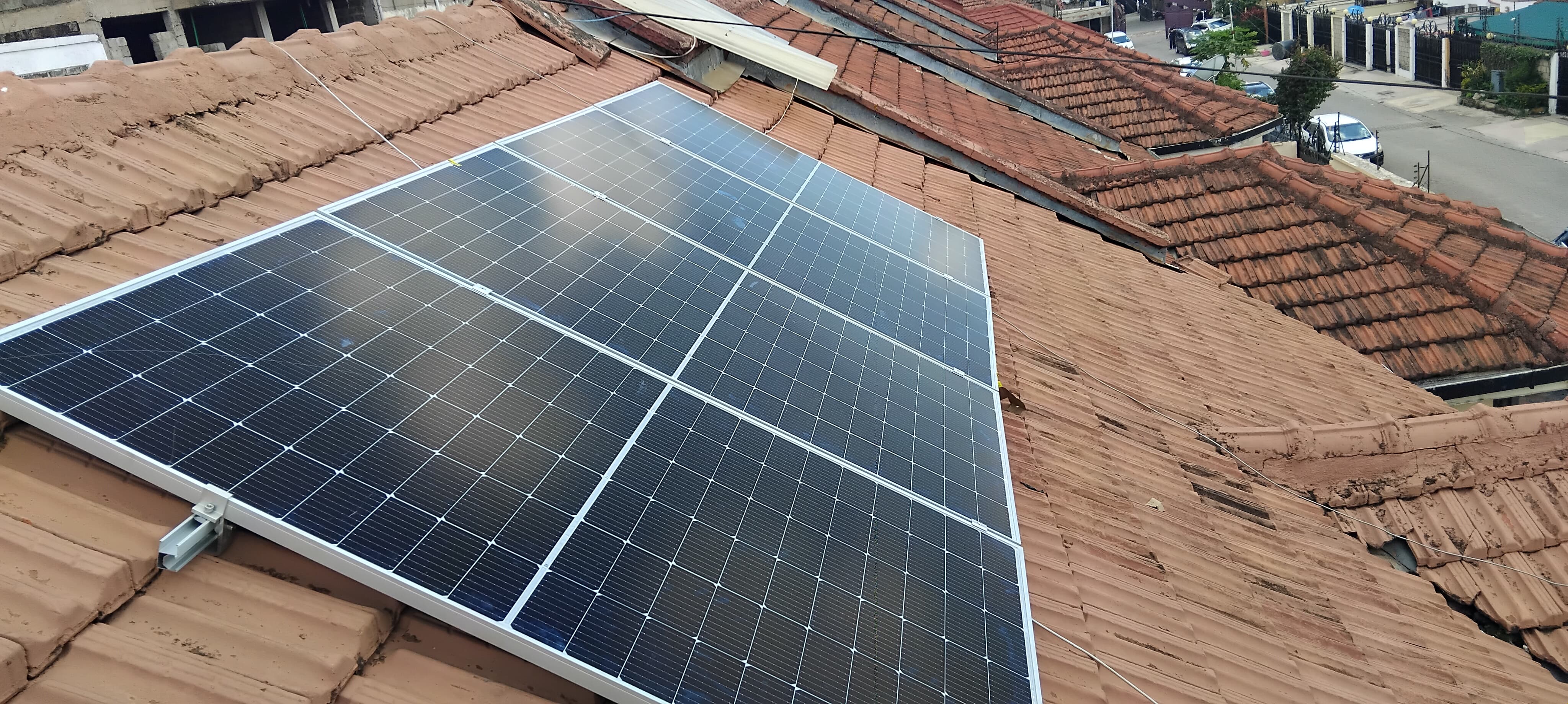 Solar panel installation in Kenya - SunPro project