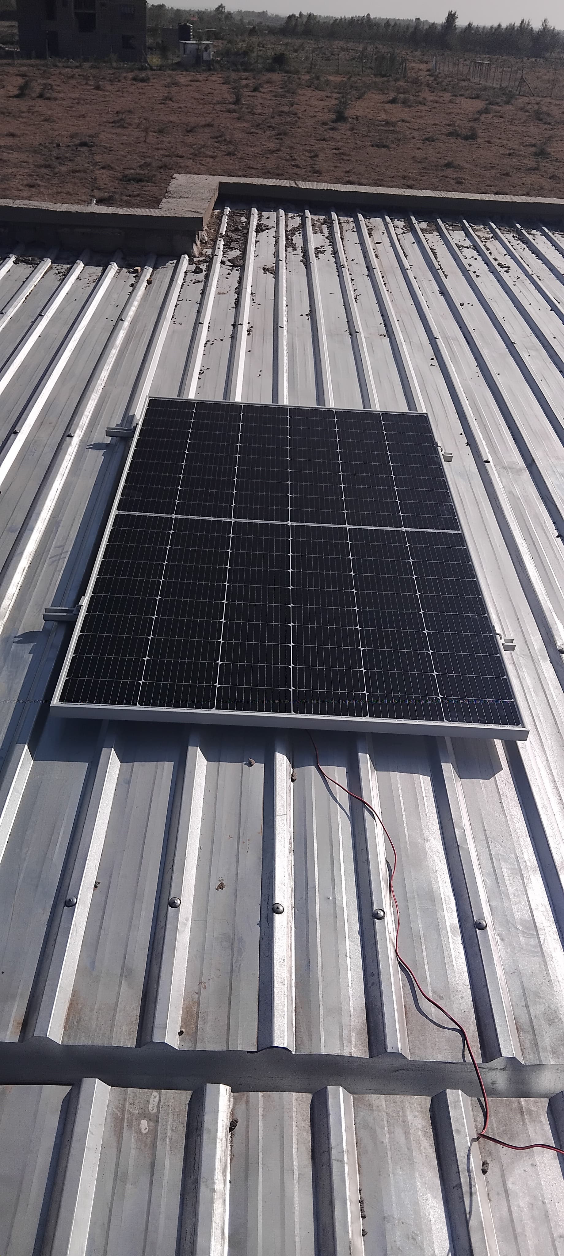 Solar panel installation in Kenya - SunPro project